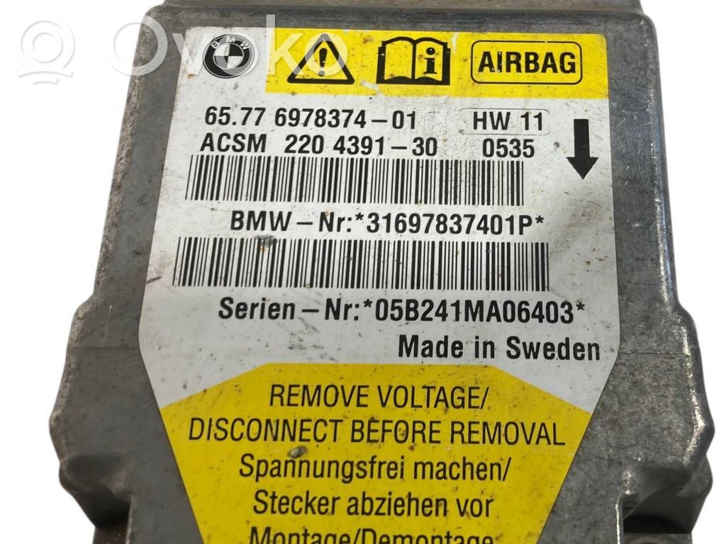 Gaisa spilvenu vadības bloks