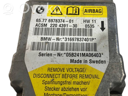 Gaisa spilvenu vadības bloks