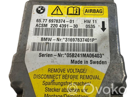 Gaisa spilvenu vadības bloks