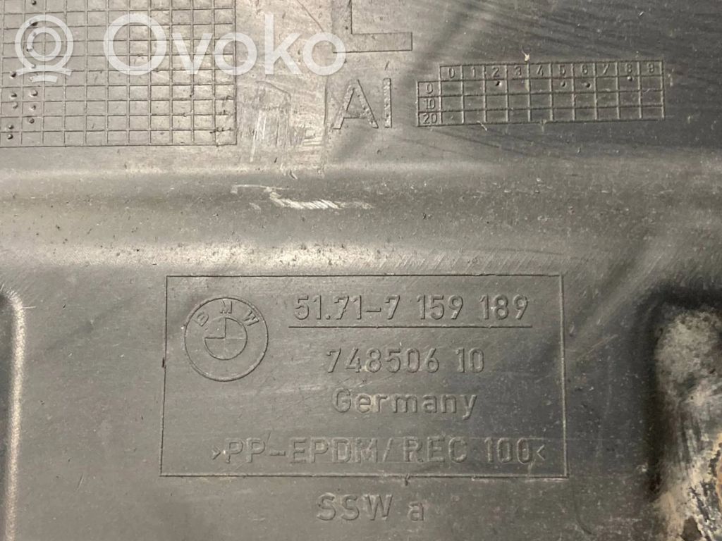 Under engine guard (front)