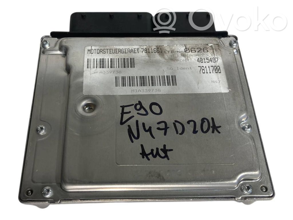 Aizdedzes ECU komplekts