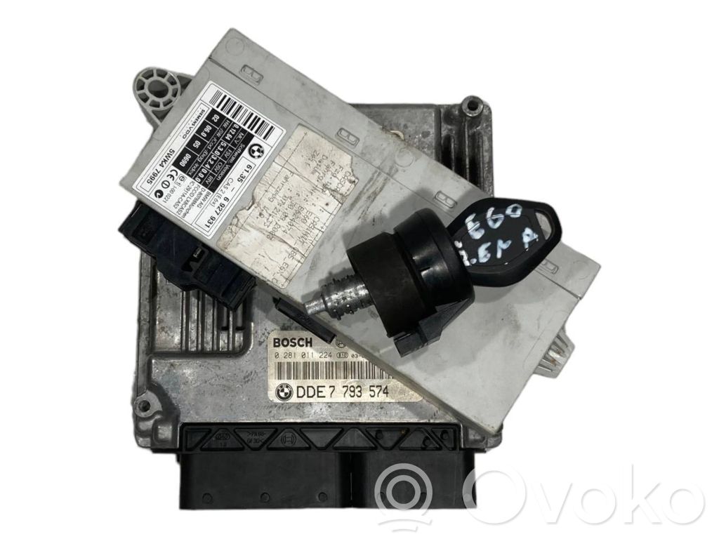 Aizdedzes ECU komplekts