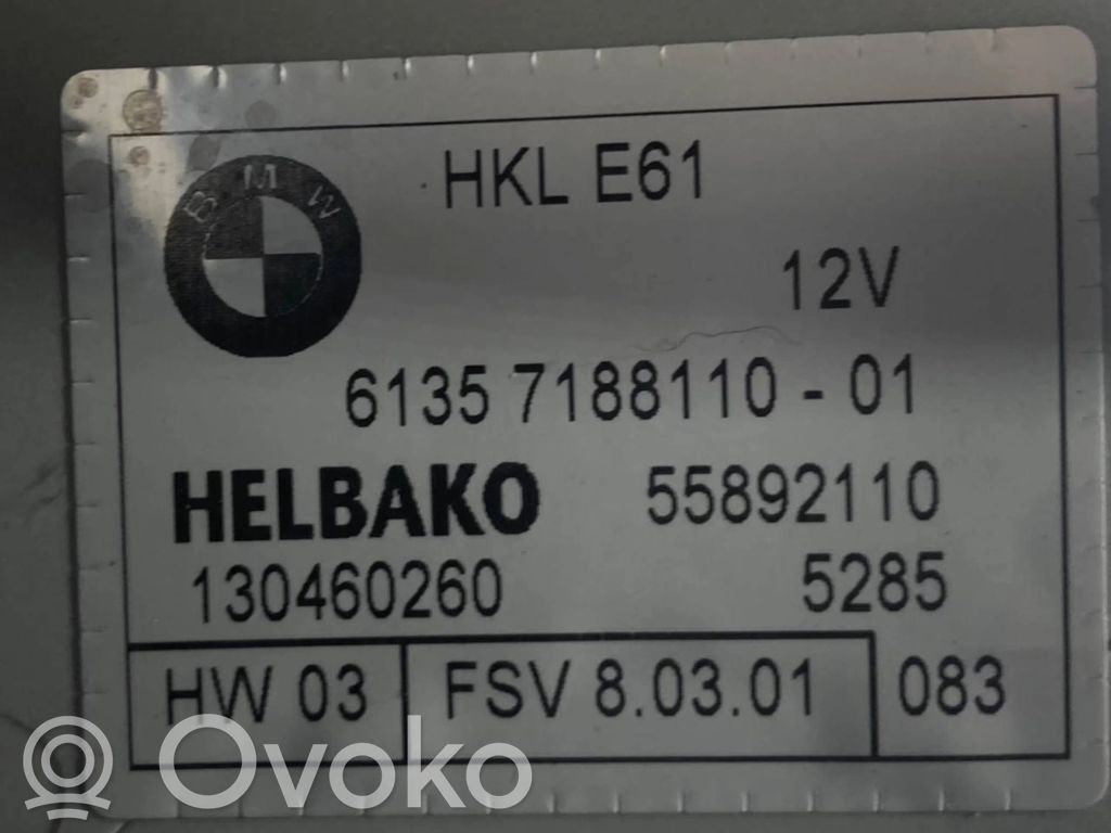 Bagāžnieka pārsega hidraulikas komplekts