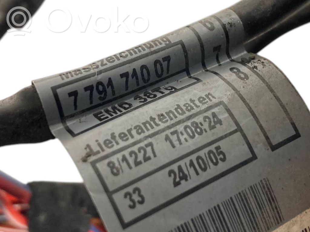 Dzinēja vadu instalācija