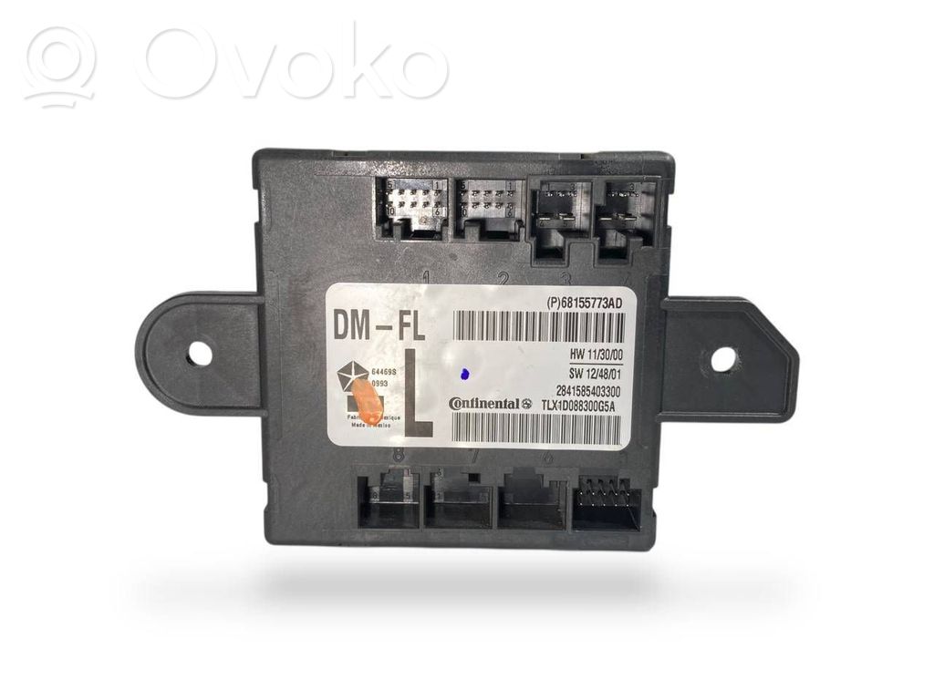 Durvju vadības bloks