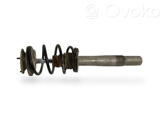 Front shock absorber with spring