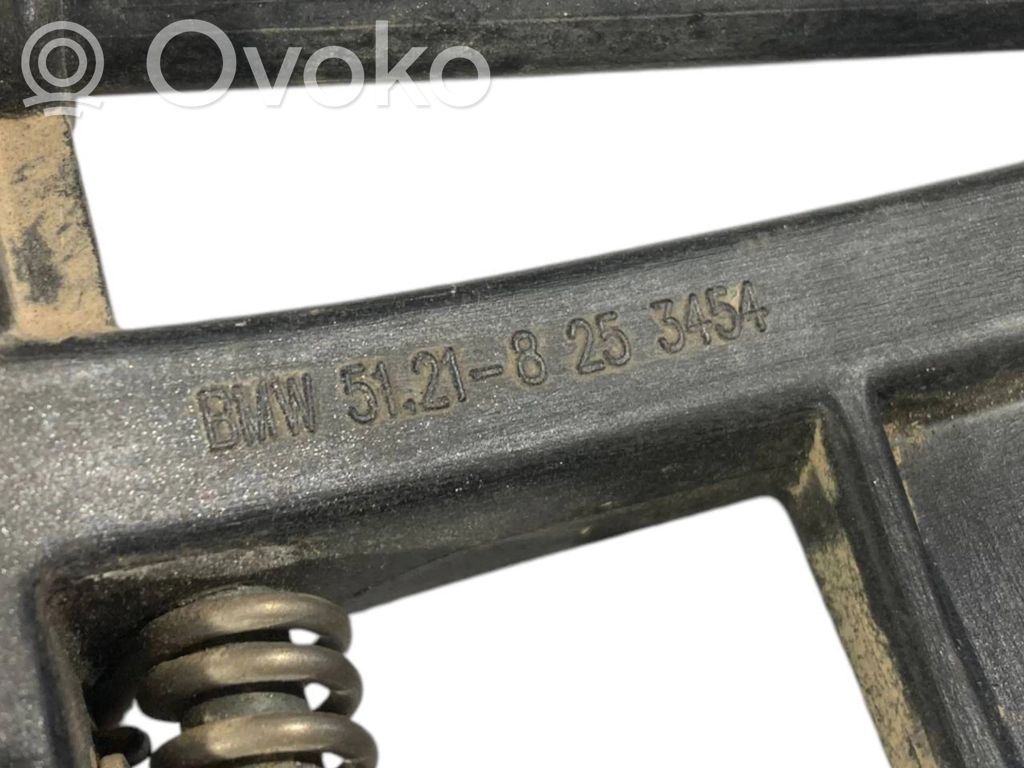 Holder/bracket for external opening handle at the back