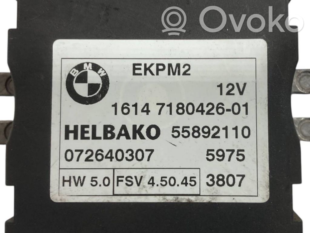 Fuel pump control unit