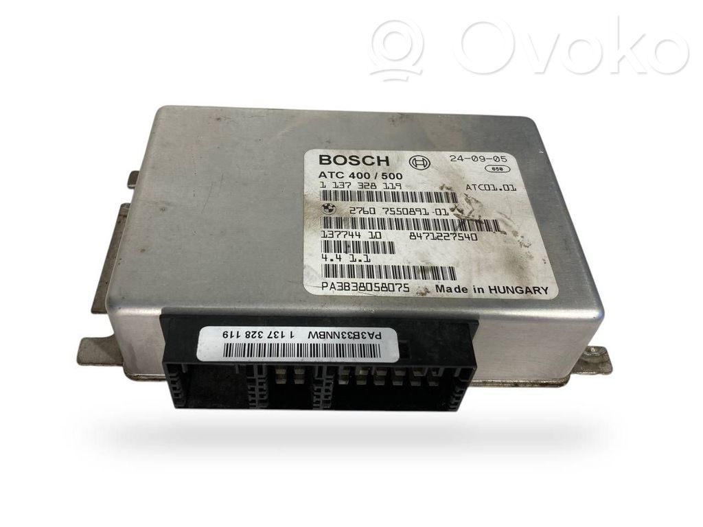 Pārnesumkārbas vadības bloks