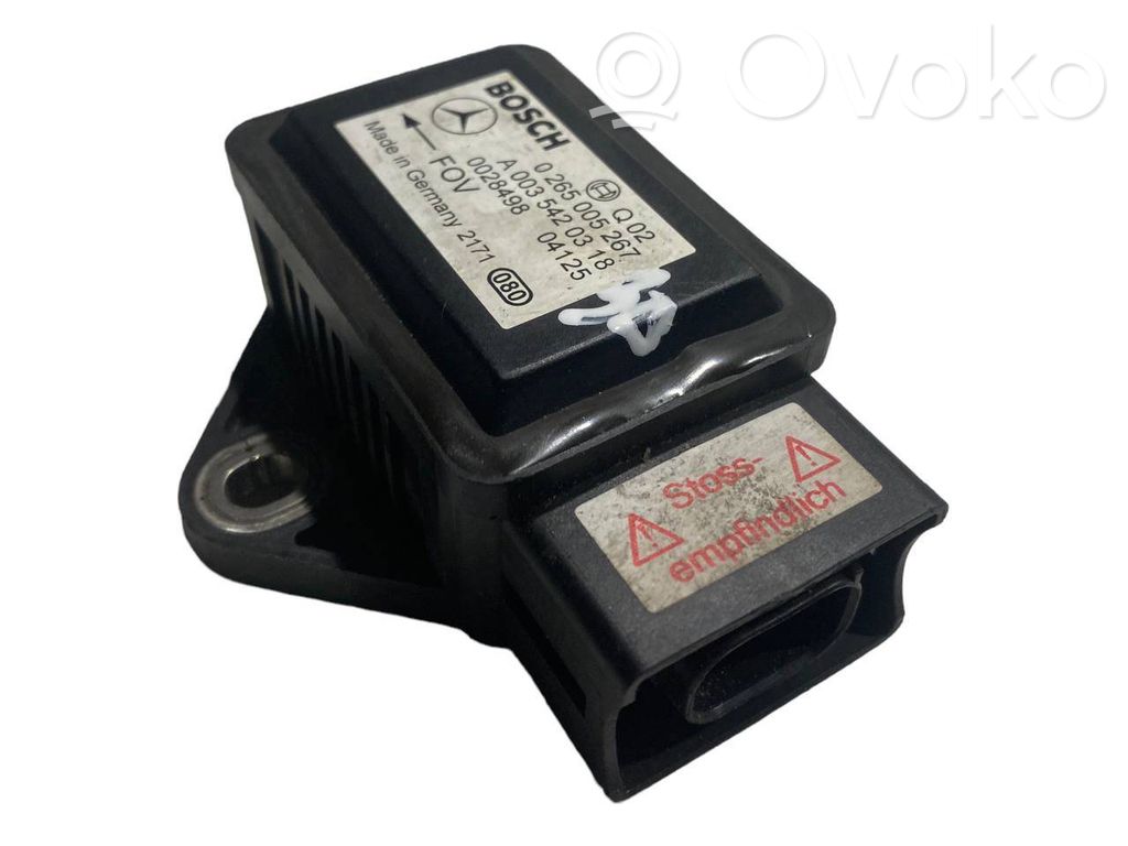ESP (elektroniskās stabilitātes programmas) sensors (paātrinājuma sensors)