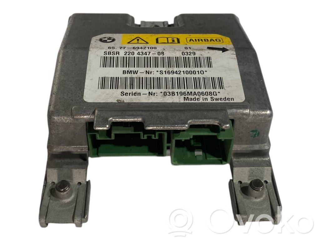 Gaisa spilvenu vadības bloks