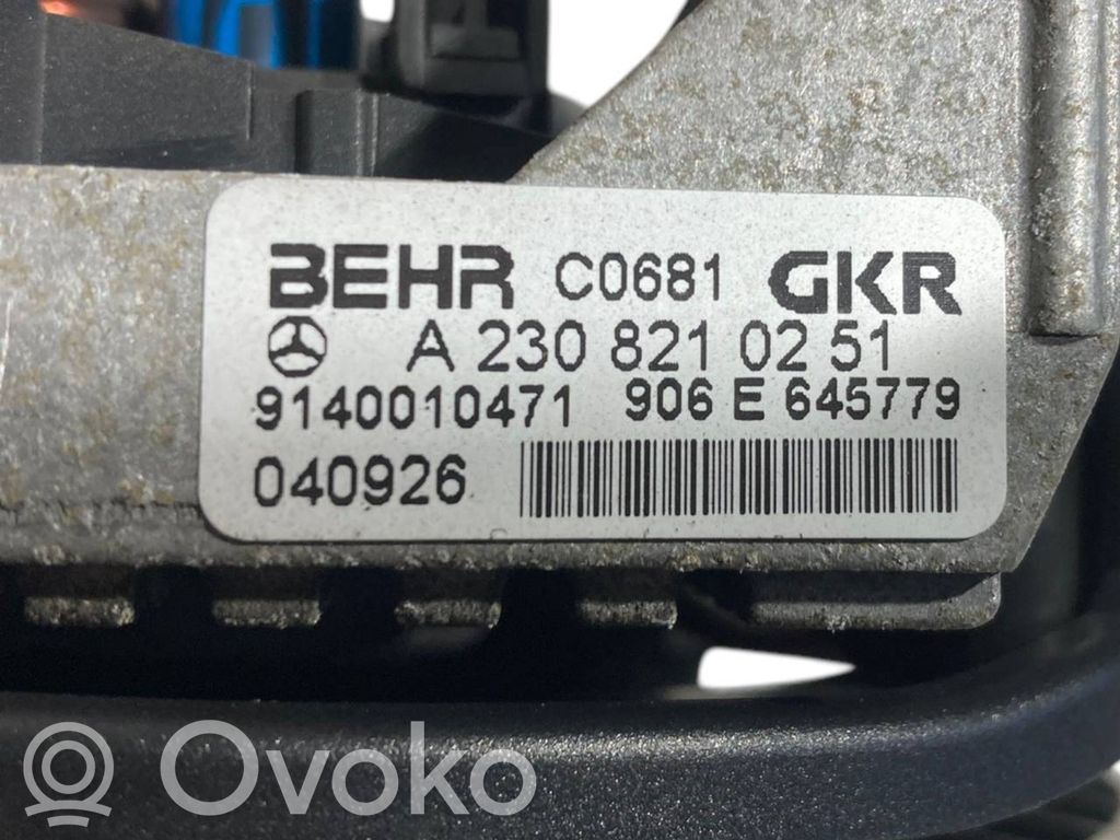 Mazā radiatora ventilators