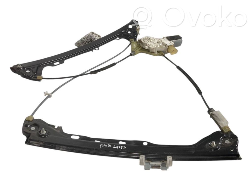 Front electric window lifter assembly