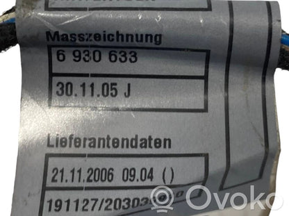 Монтаж проводки задней двери