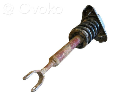 Priekšpusē amortizators ar atsperi