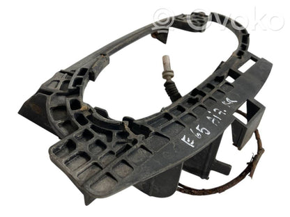 Holder/bracket for external opening handle at the back