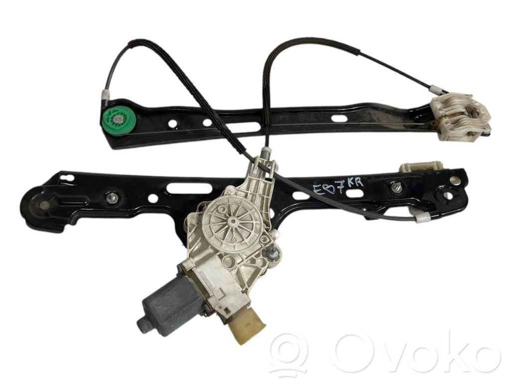 Front electric window lifter assembly