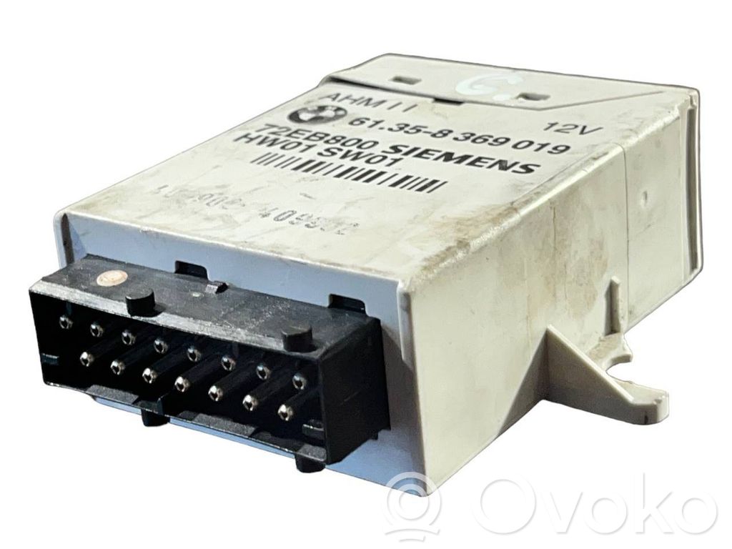 Trailer hitch control unit