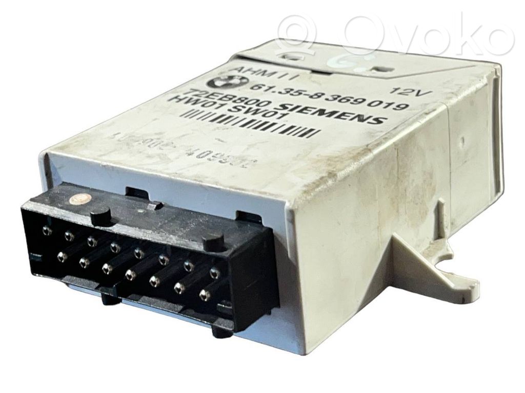 Trailer hitch control unit