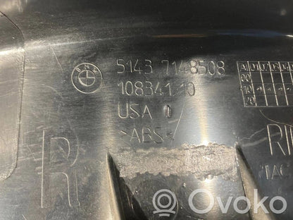 Side decorative trim for the footwell