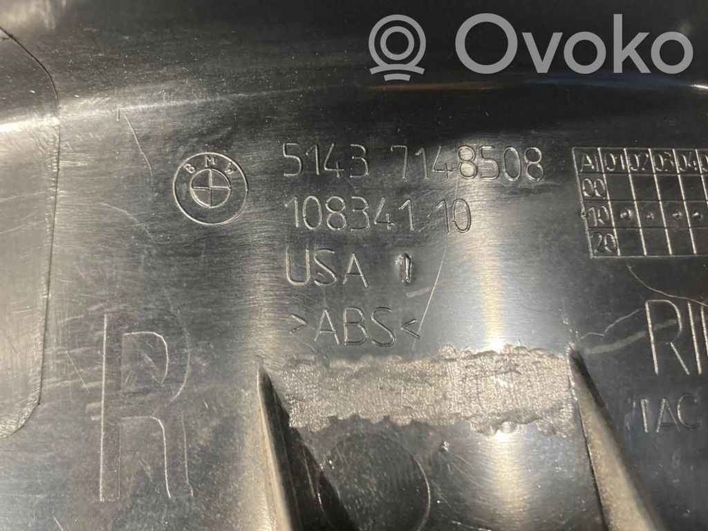 Kāju zonas sānu dekoratīvā apdare