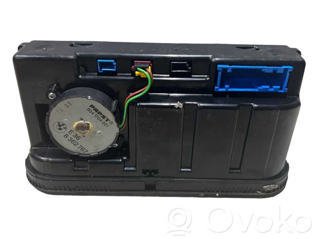 Gaisa kondicioniera / klimata kontroles / salona apsildes vadības bloks (salonā)