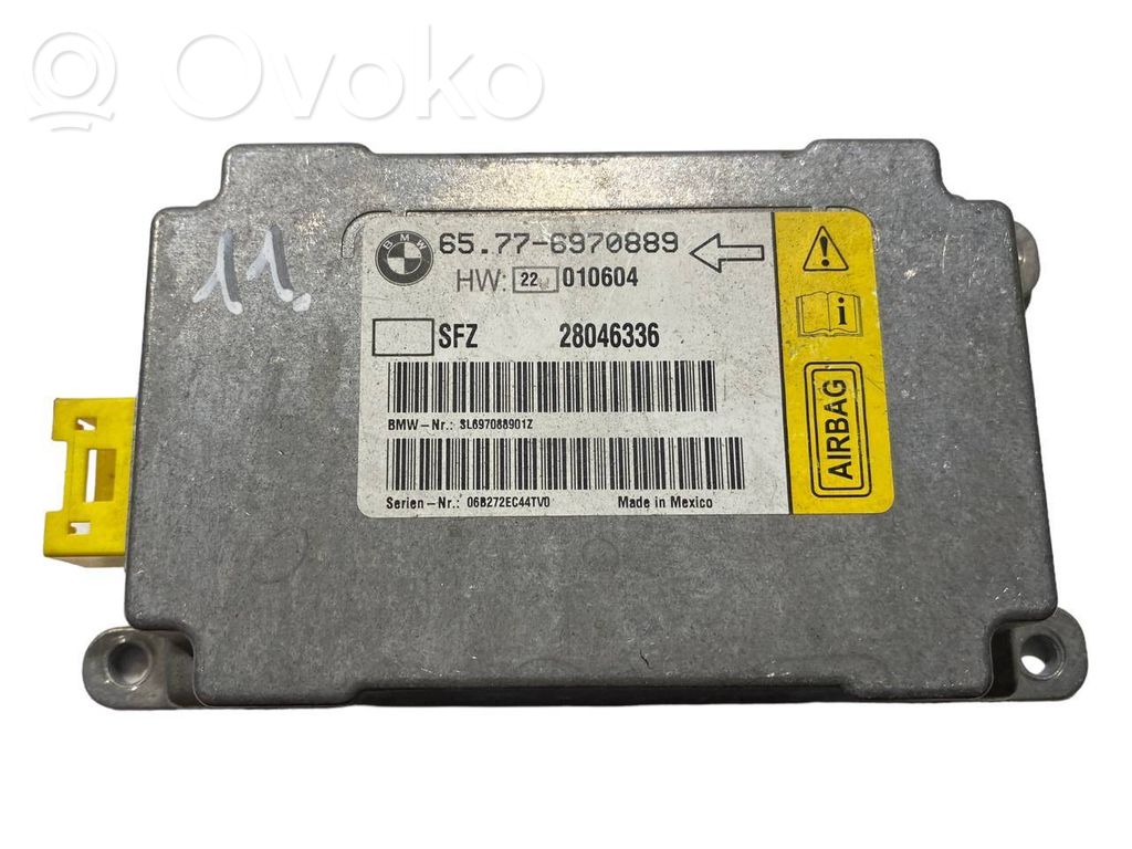 Gaisa spilvenu vadības bloks