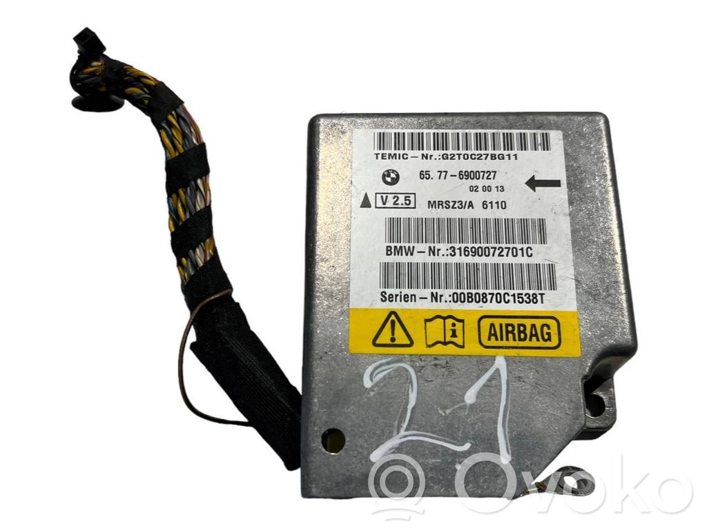 Gaisa spilvenu vadības bloks