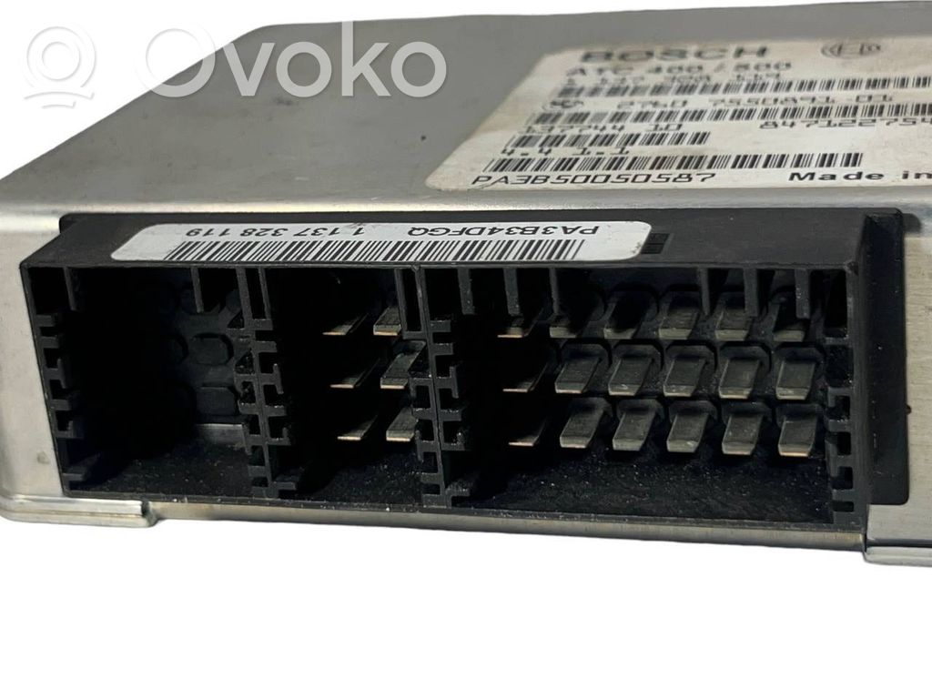 Pārnesumkārbas vadības bloks