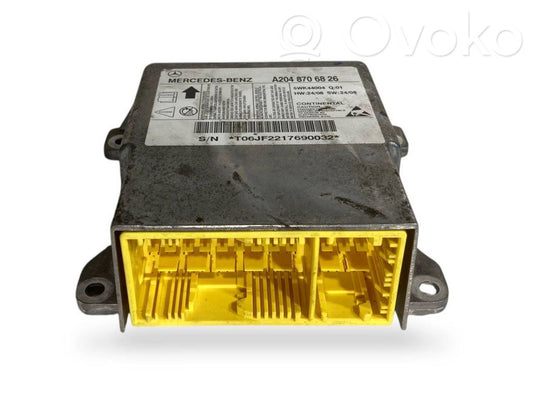 Gaisa spilvenu vadības bloks