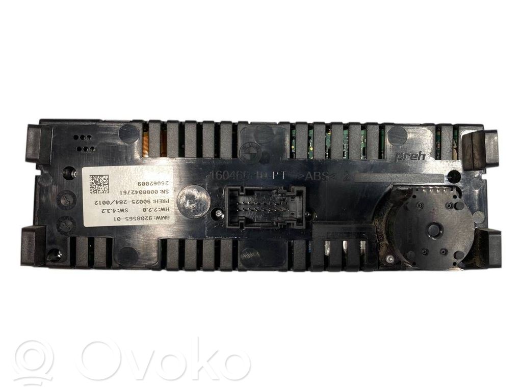 Gaisa kondicioniera / klimata kontroles / salona apsildes vadības bloks (salonā)