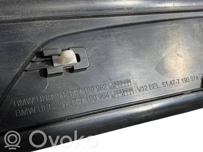 Aizmugurējā sliekšņa dekoratīvā apdare (iekšējā)