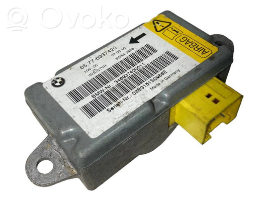 Airbag impact sensor