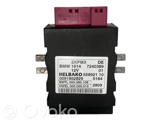 Fuel pump control unit