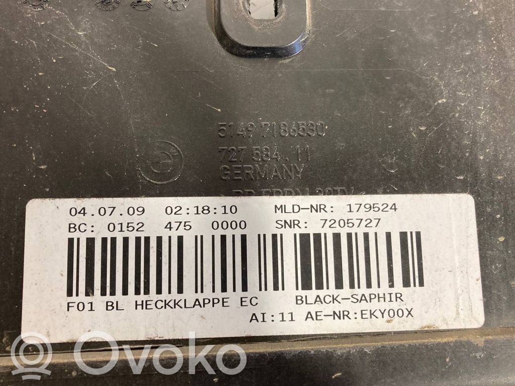 Bagāžnieka dekoratīvā apdare