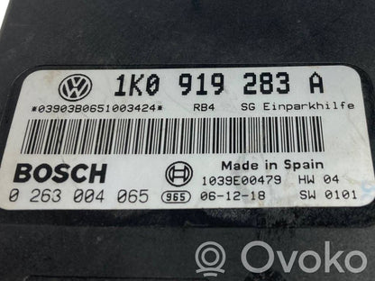 Parkošanas (PDC) vadības bloks