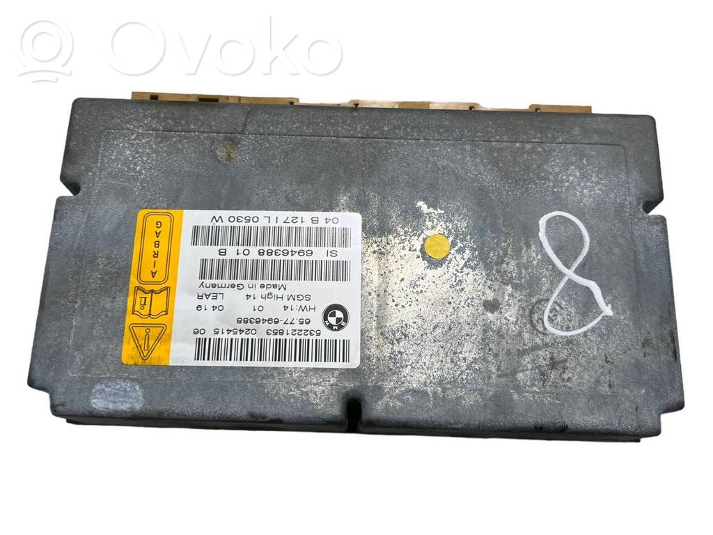 Gaisa spilvenu vadības bloks