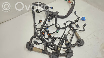 Dzinēja vadu instalācija