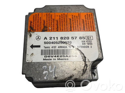 Блок управления подушками безопасности