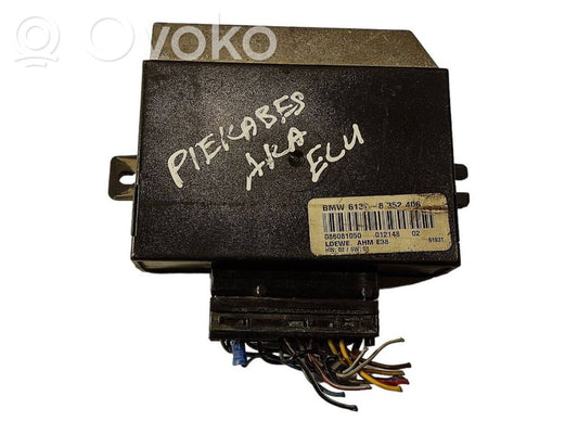 Trailer hitch control unit