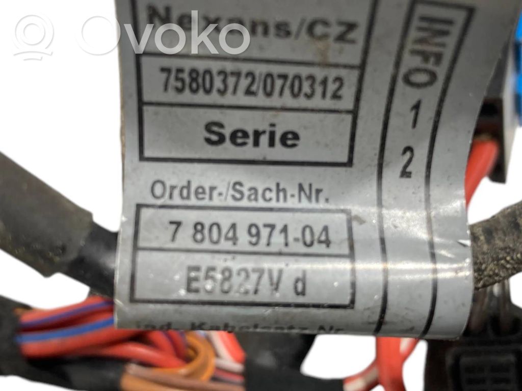 Dzinēja vadu instalācija