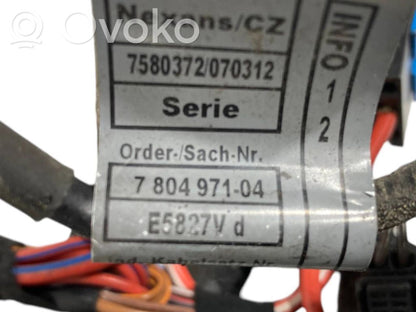 Dzinēja vadu instalācija