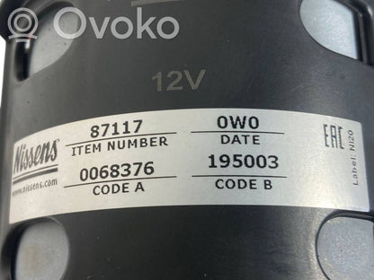 Mazā radiatora ventilators