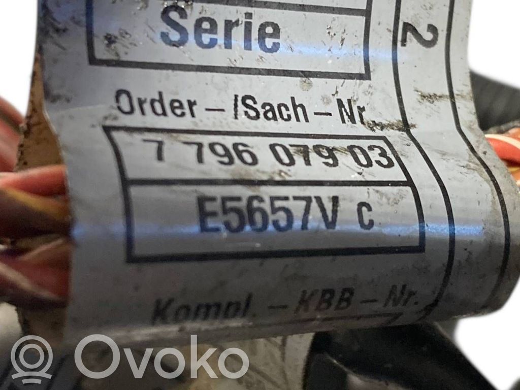 Dzinēja vadu instalācija