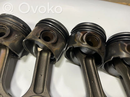 Piston with connecting rod