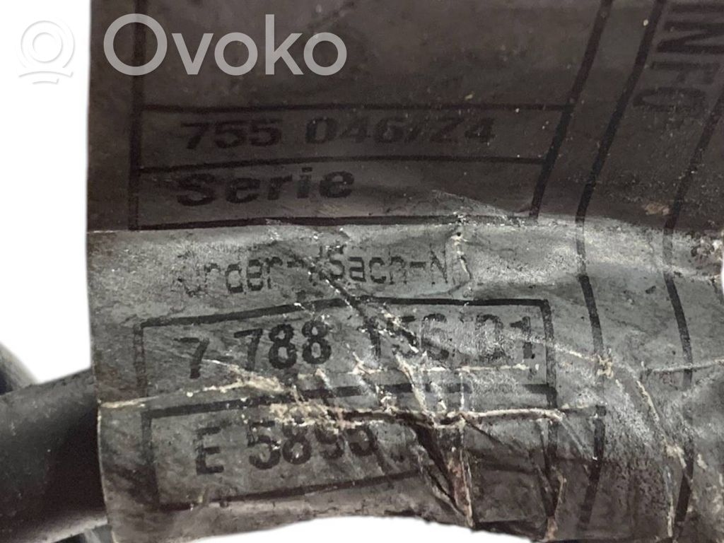 Dzinēja vadu instalācija