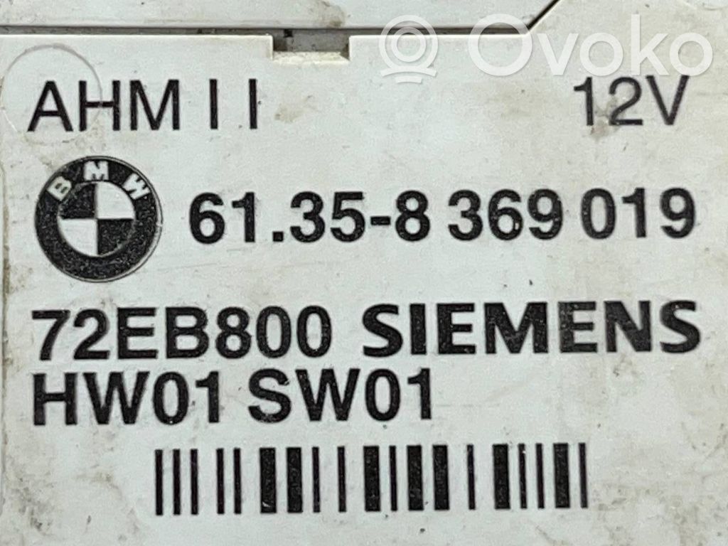 Trailer hitch control unit