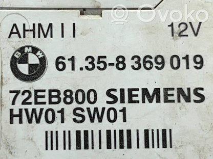 Trailer hitch control unit