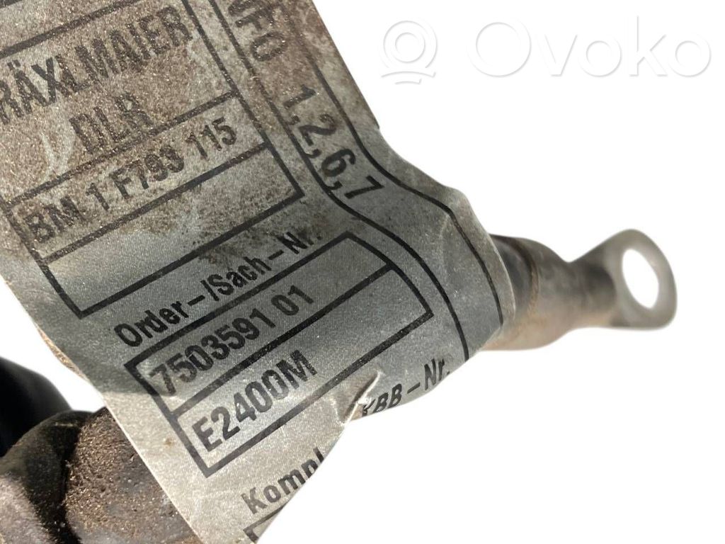 Dzinēja vadu instalācija