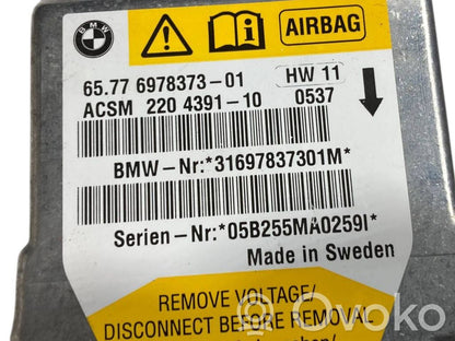 Gaisa spilvenu vadības bloks